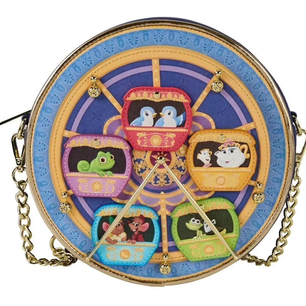 Loungefly Disney Princess Carousel Crossbody Bag